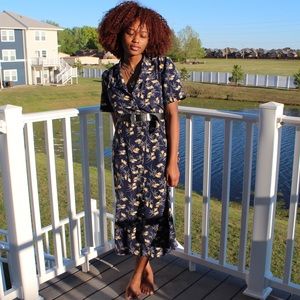 Vintage floral dress